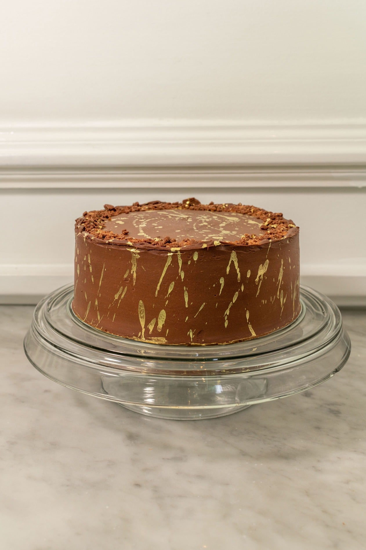 Pastel de Chocolate Semiamargo (tamaños más grandes)