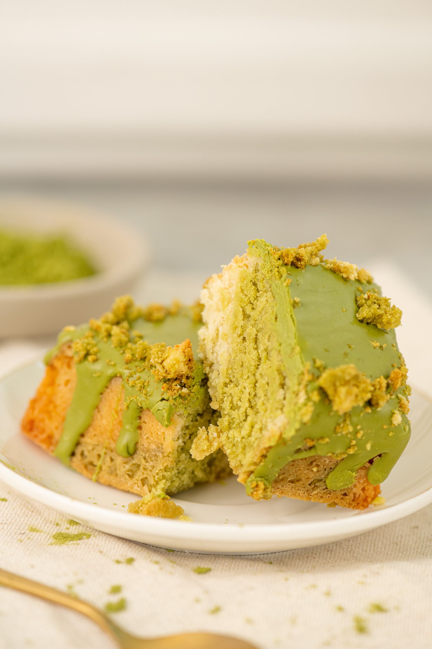 Panquecito individual de Matcha