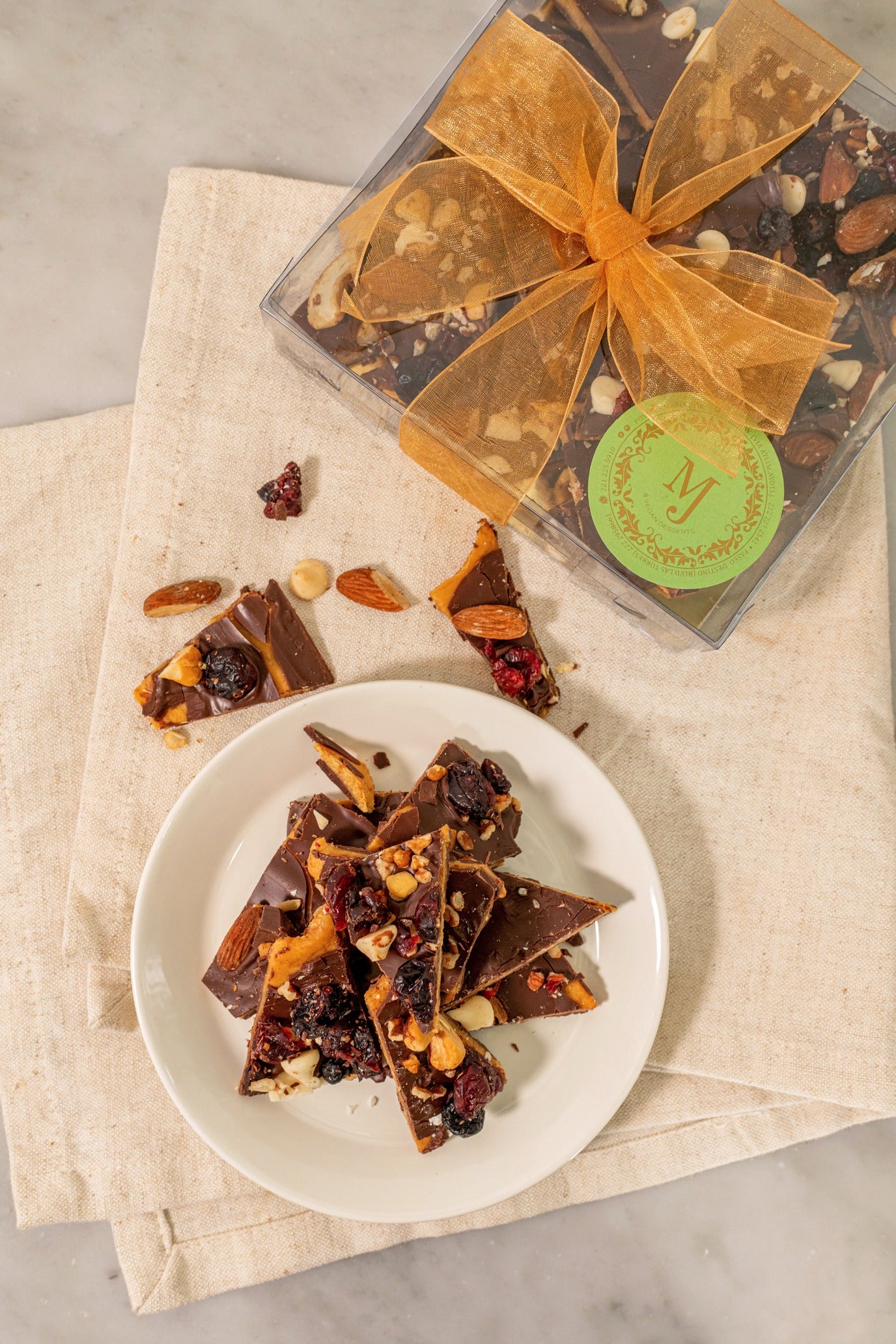 Caja Toffee Semiamargo