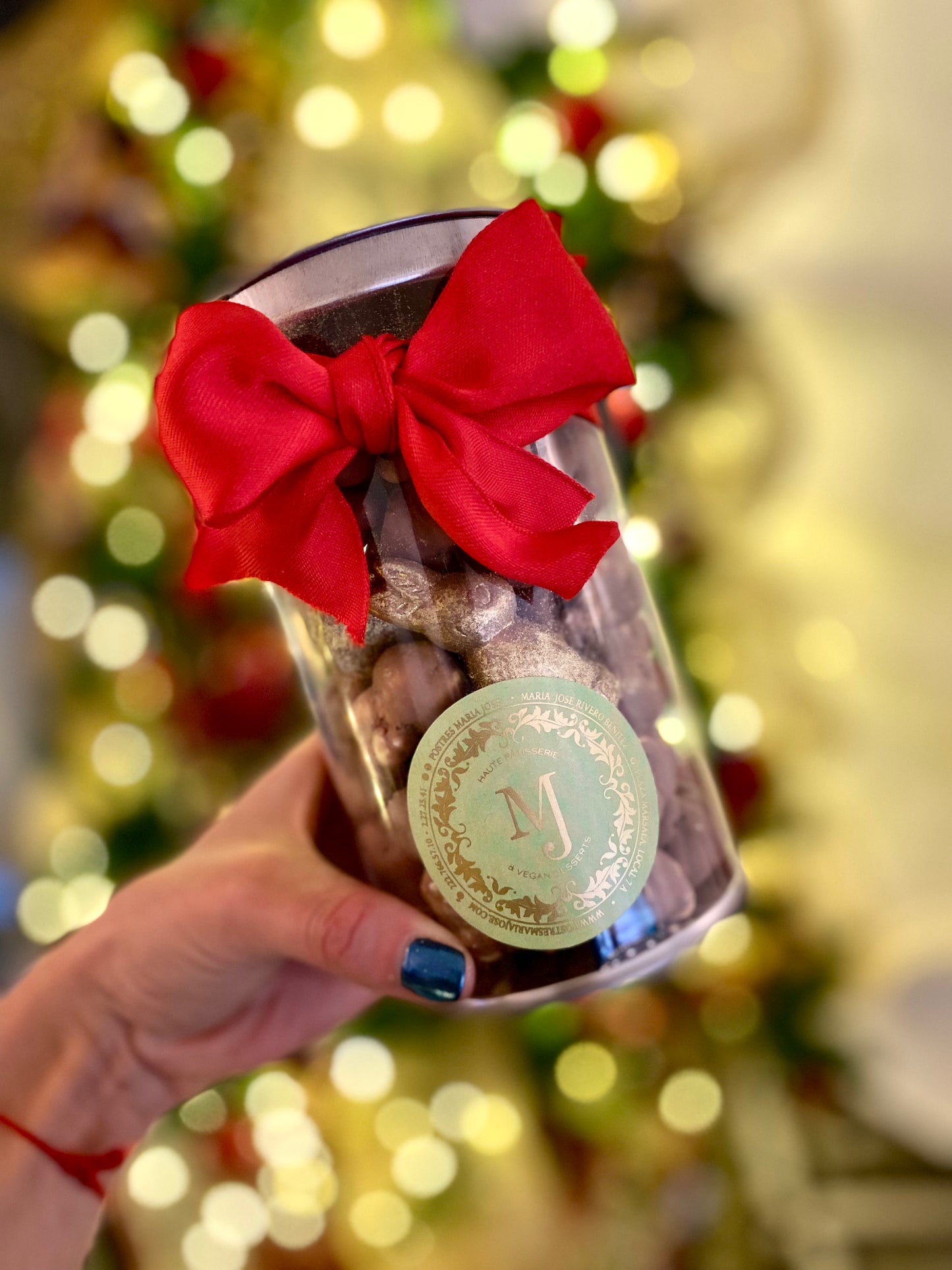 Botes de palomitas cubiertas