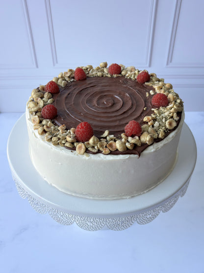 Pastel navideño nutella