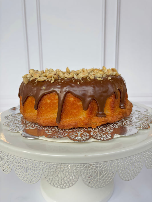 Rosquita de nutella con avellanas