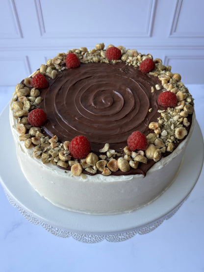 Pastel navideño nutella